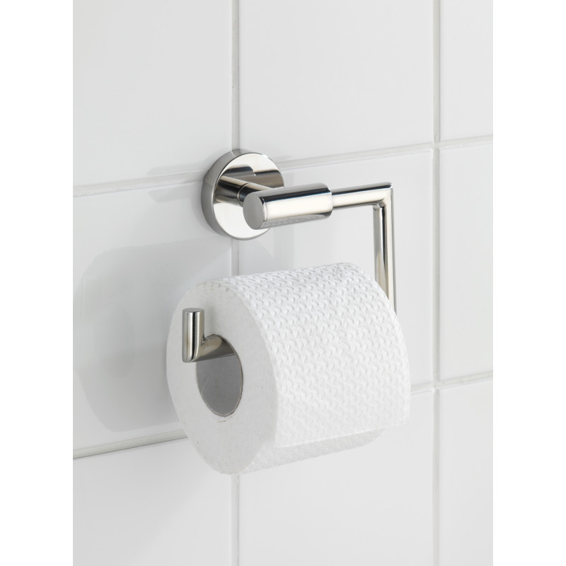 Porte-rouleau papier toilette Bosio inox brillant WENKO