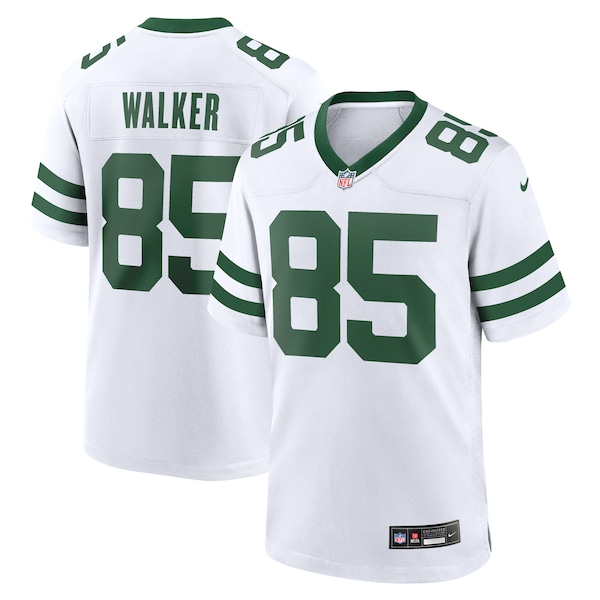 Wesley Walker New York Jets Nike Legacy Retired Player Game Jersey - White/Green
