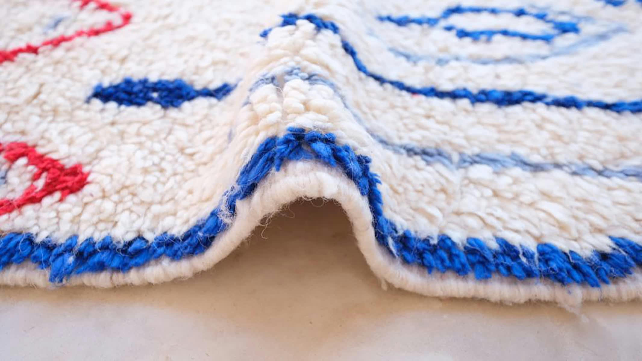 BERBERE - Tapis Berbere marocain pure laine 144x252