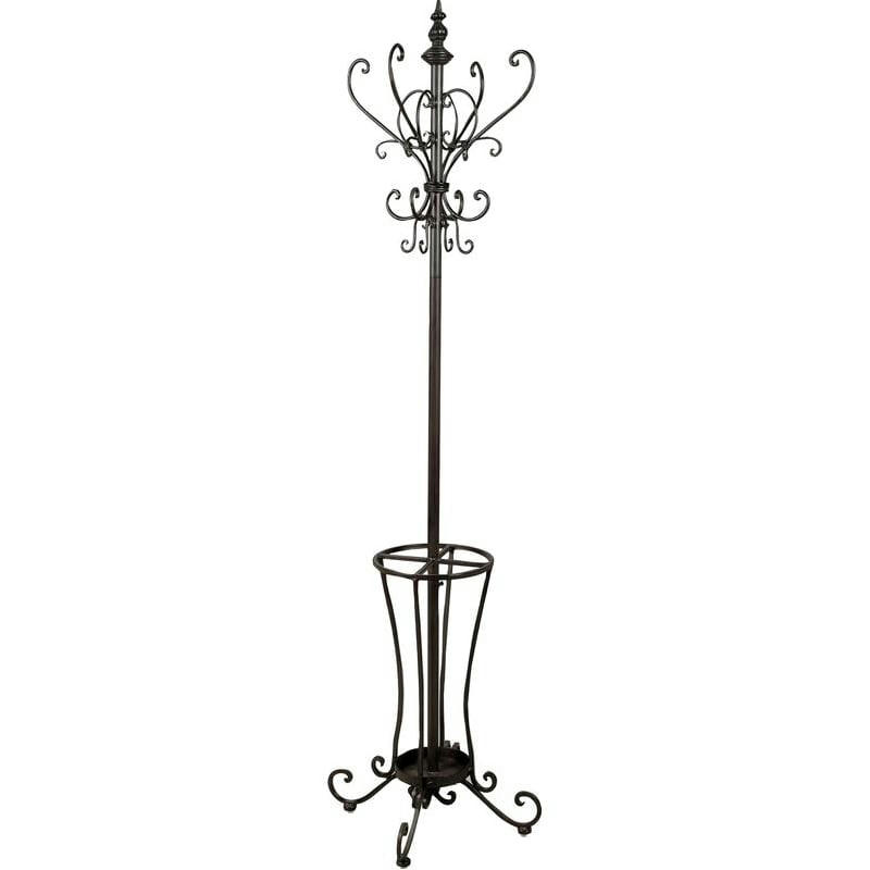 - Porte manteau perroquet métal vieilli