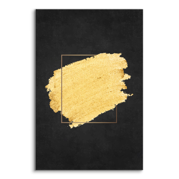 Obraz Abstrakcyjny Złoty Wzór Glamour 20x30cm