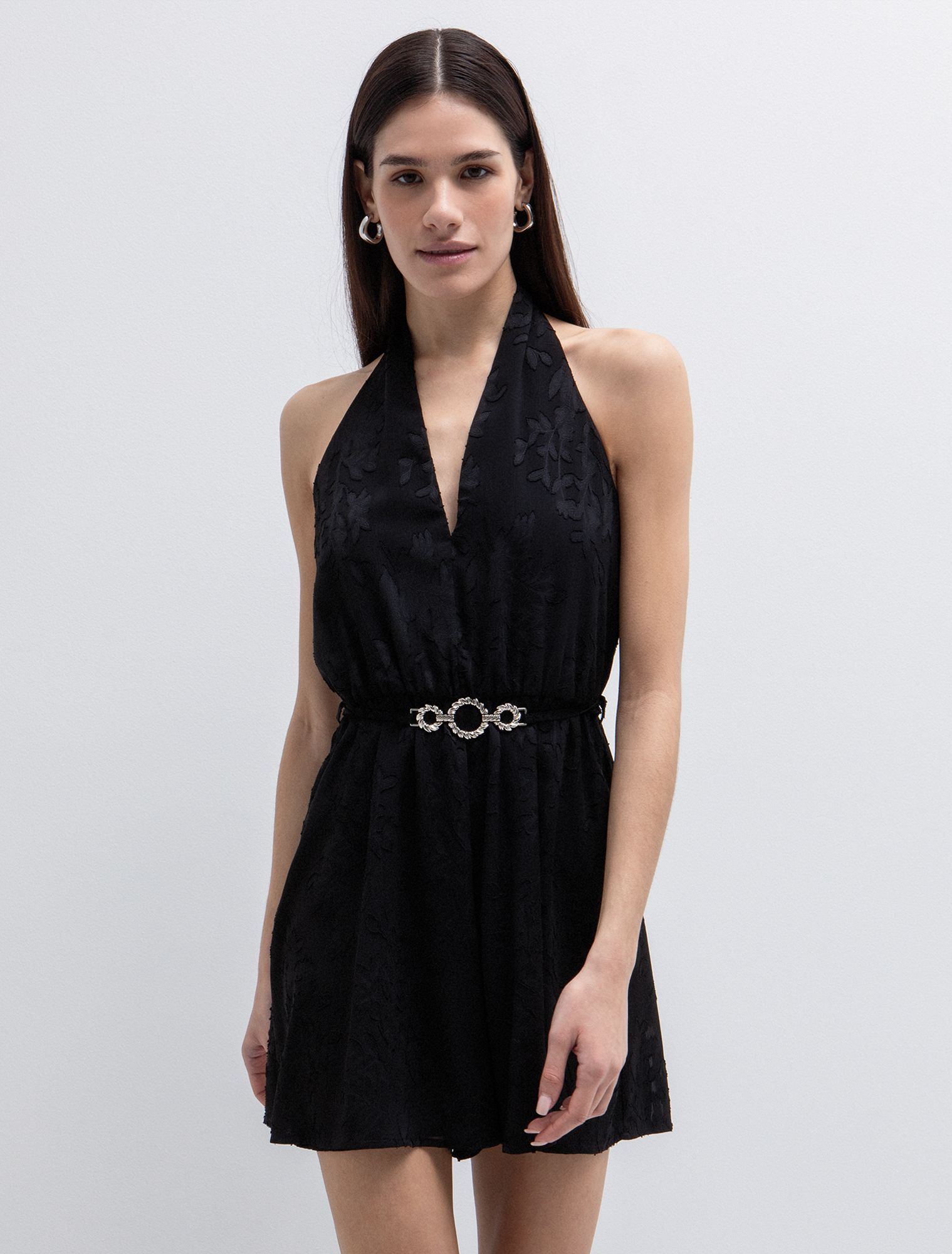 Ανάγλυφο ολόσωμο φορμάκι με ζώνη