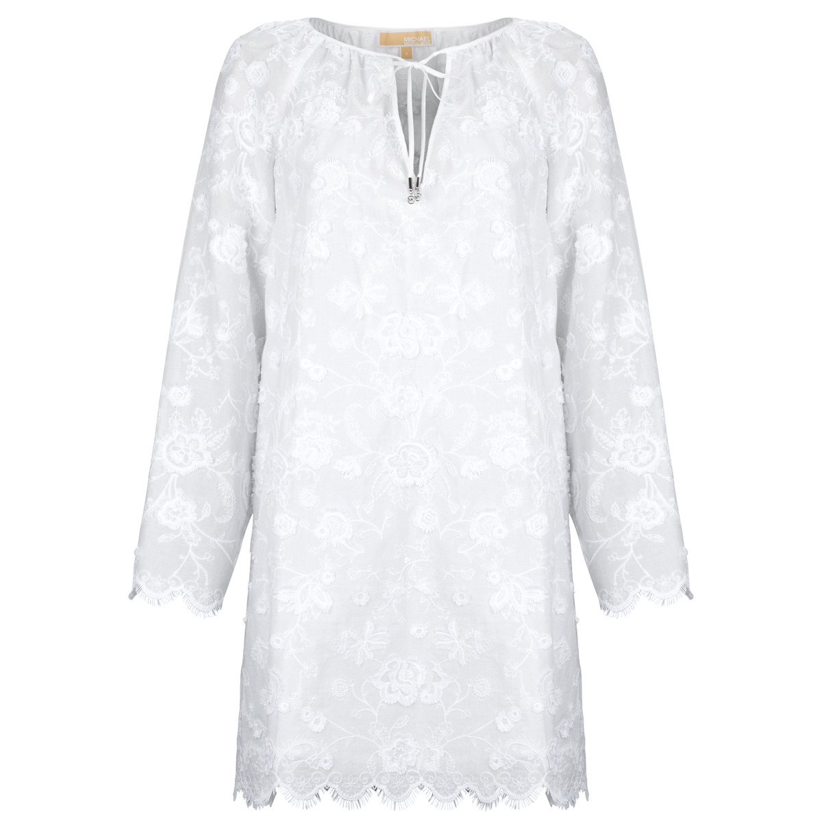 MICHAEL Michael Kors - V NECK DRESS - White