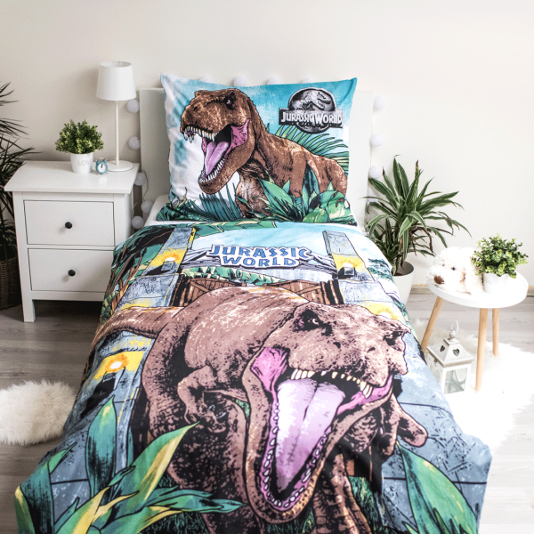 Pościel świecąca w ciemności Jurassic 140x200 Jerry Fabrics
