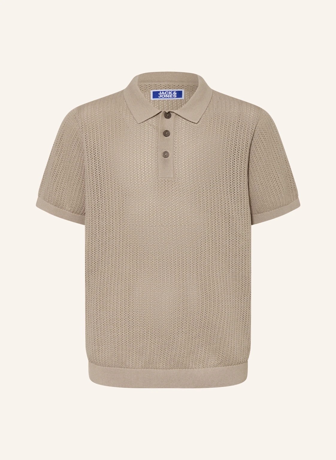 JACK&JONES Strick-Poloshirt JESS