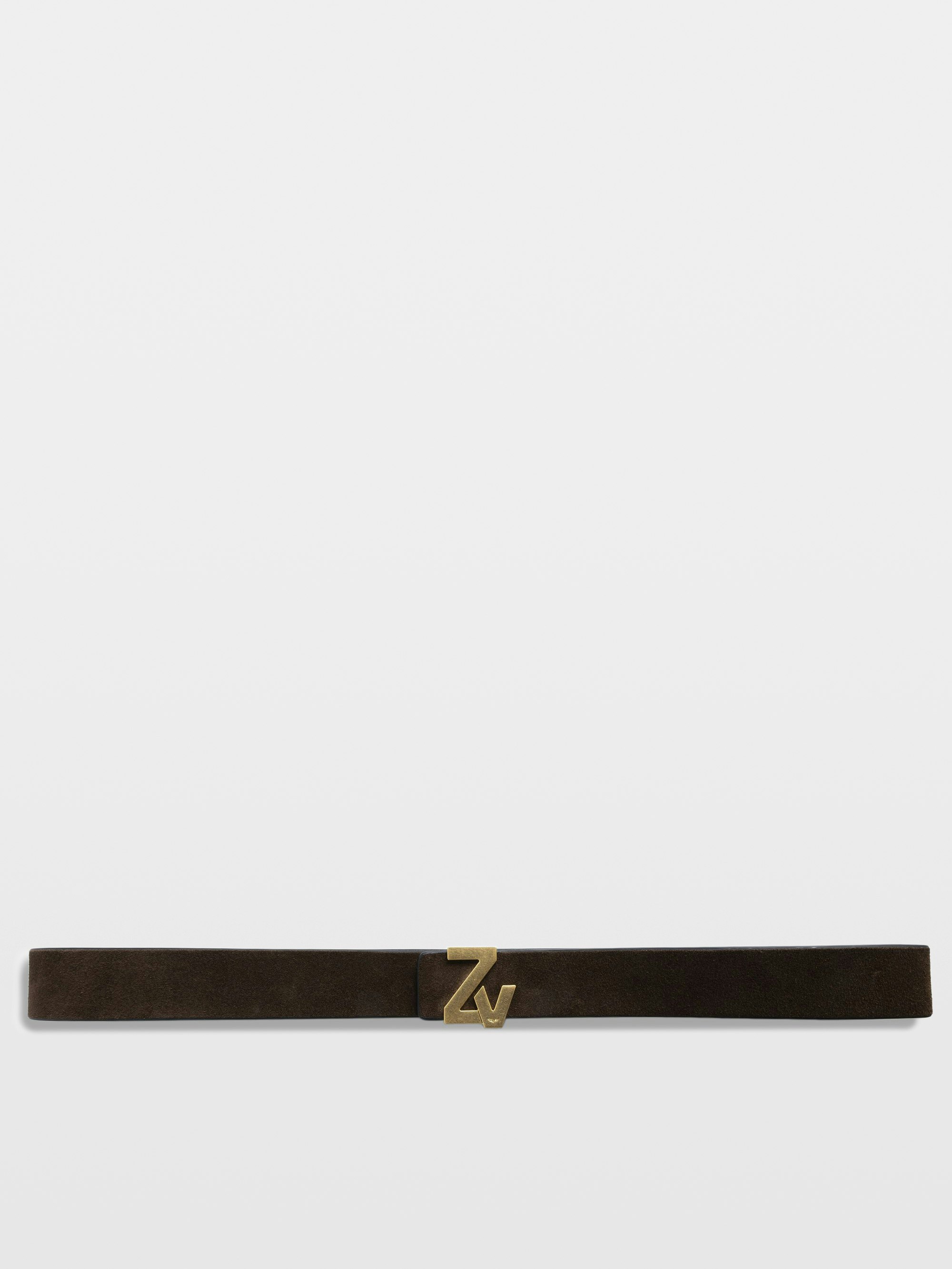 Ceinture ZV Initiale La Belt 30mm Suede