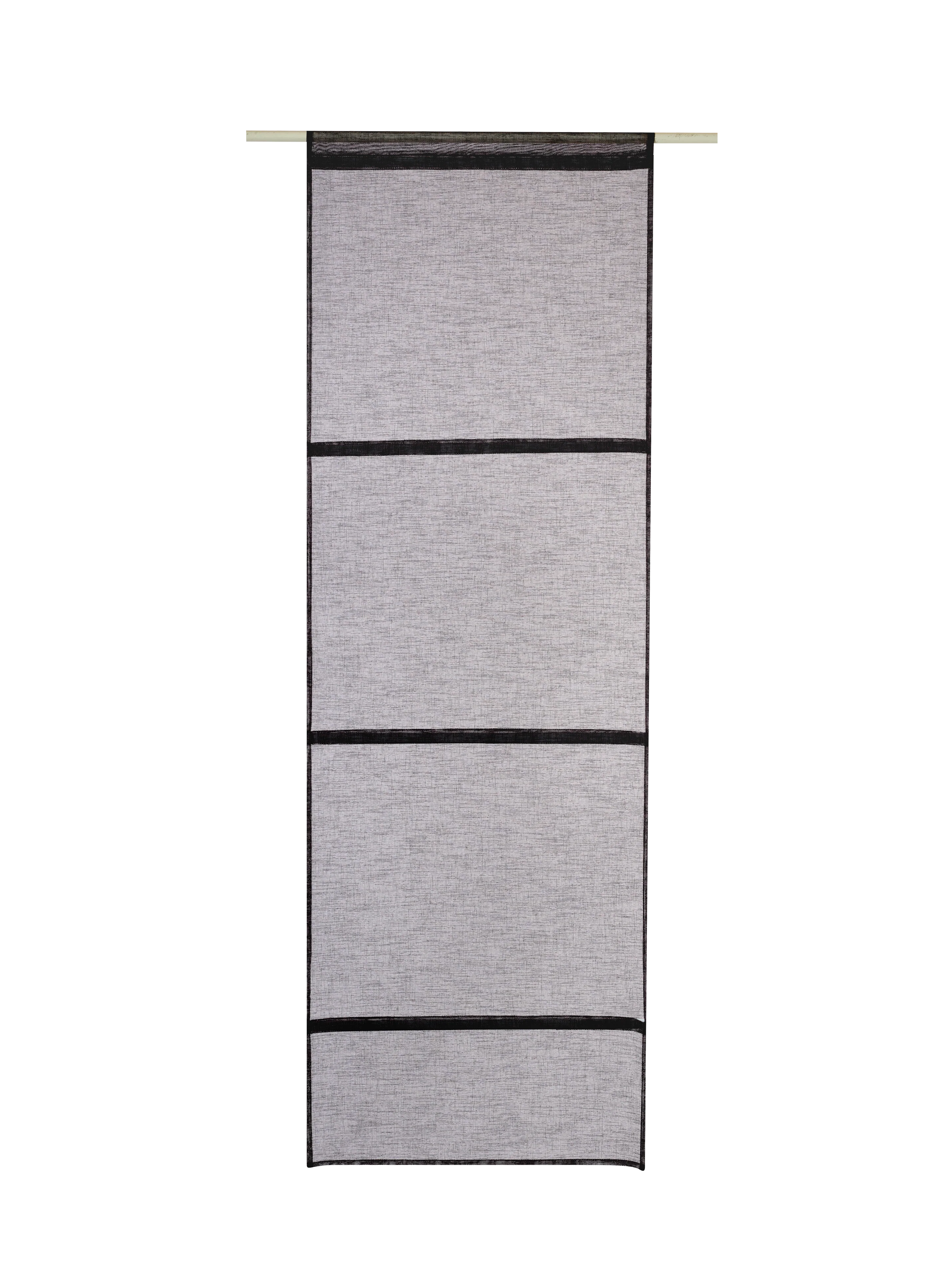 Store bateau CANOA coloris anthracite 60 x 180 cm
