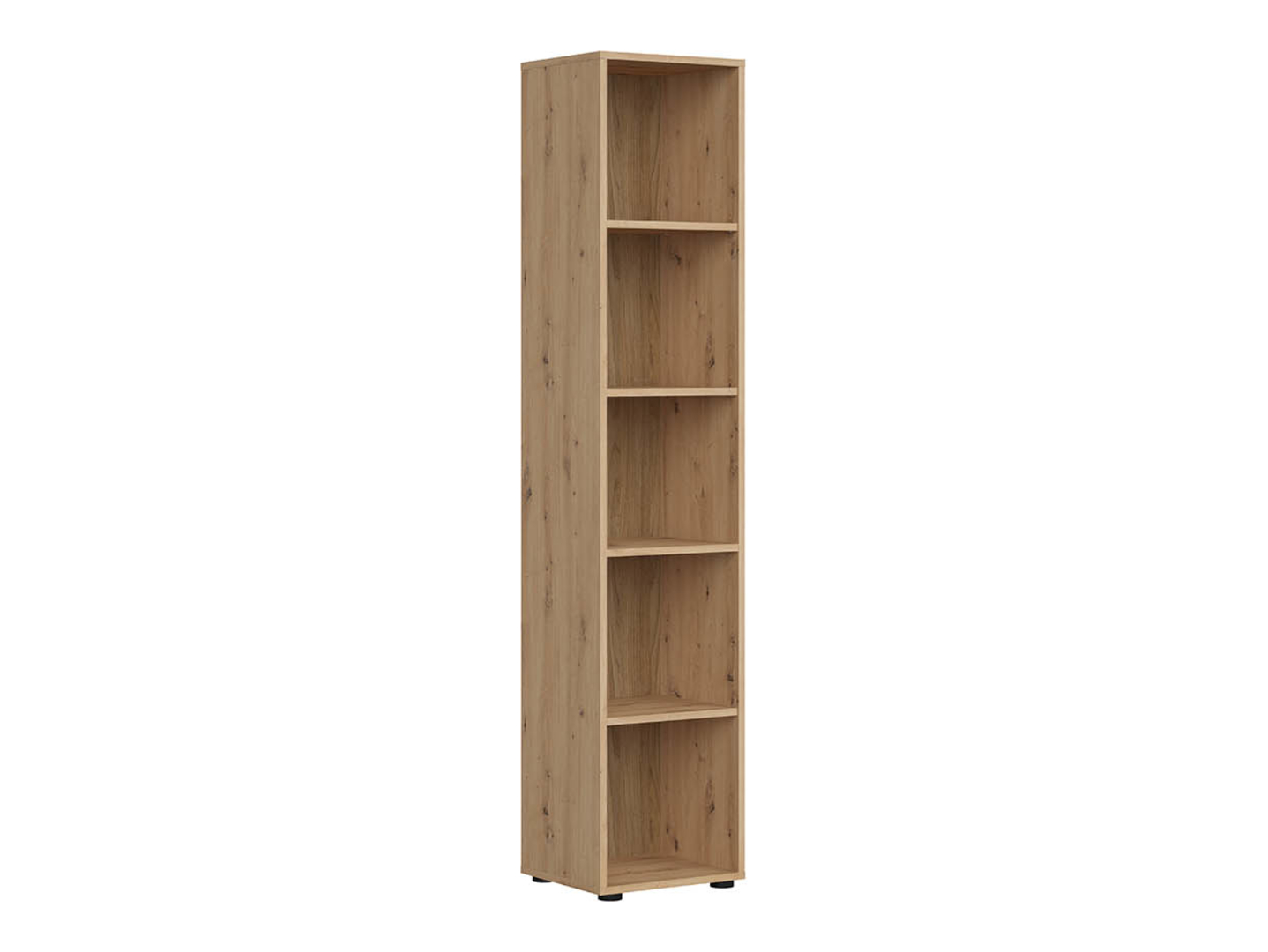 Regał Space Office 42 cm z 4 półkami dąb artisan