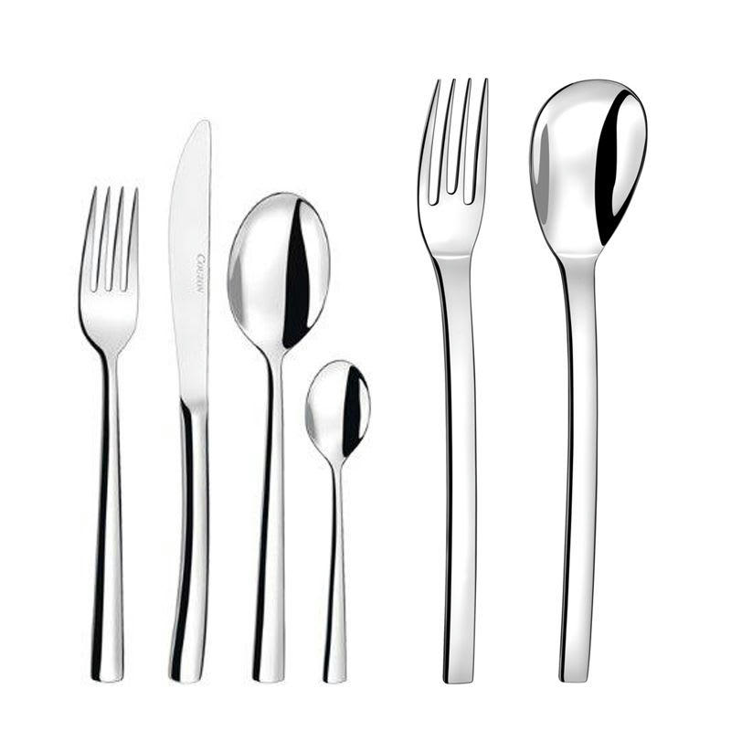 ZEST - Ménagère 50 couverts en Acier Inoxydable