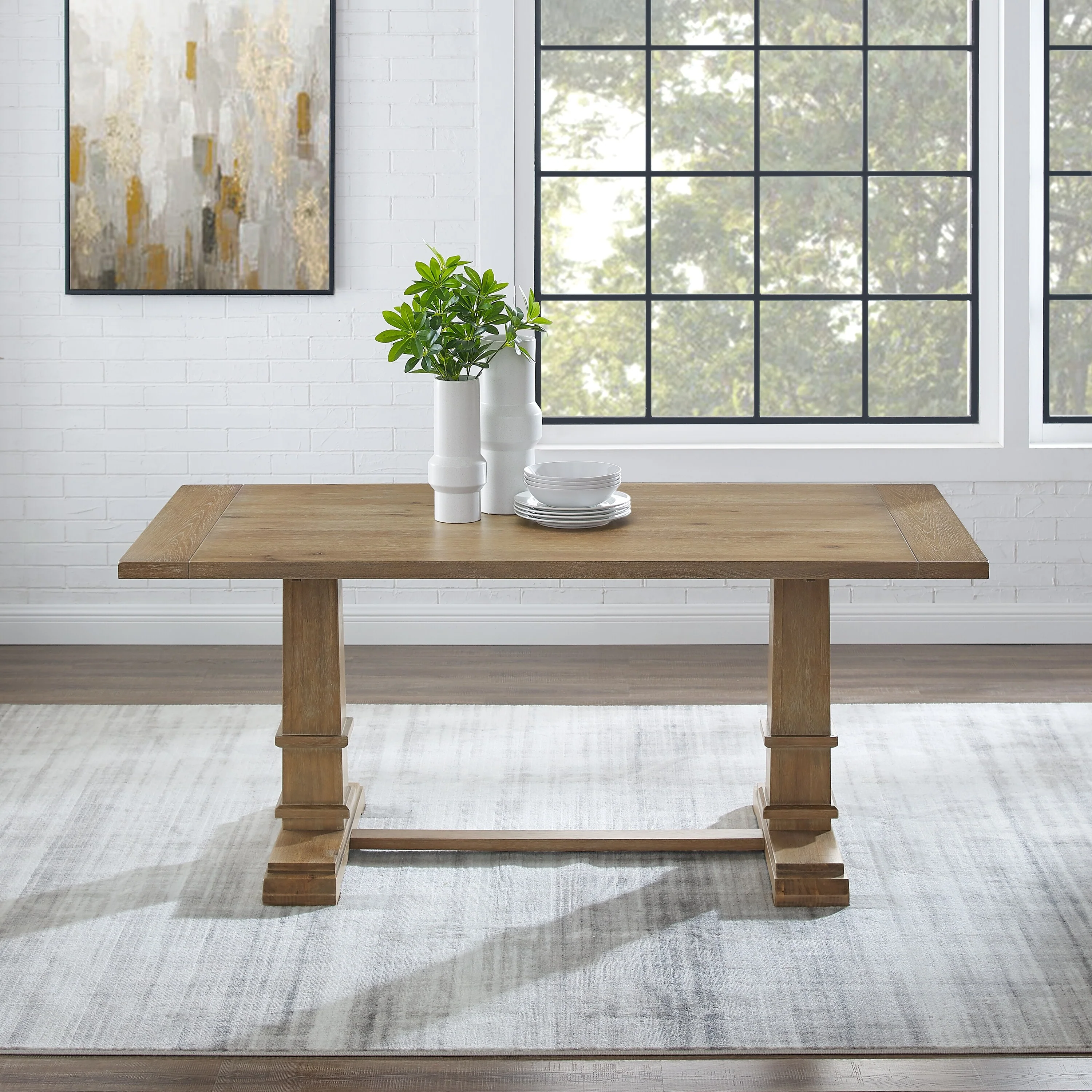 Crosley Joanna Dining Table - 71.63 W x 35.38 D x 31.25 H