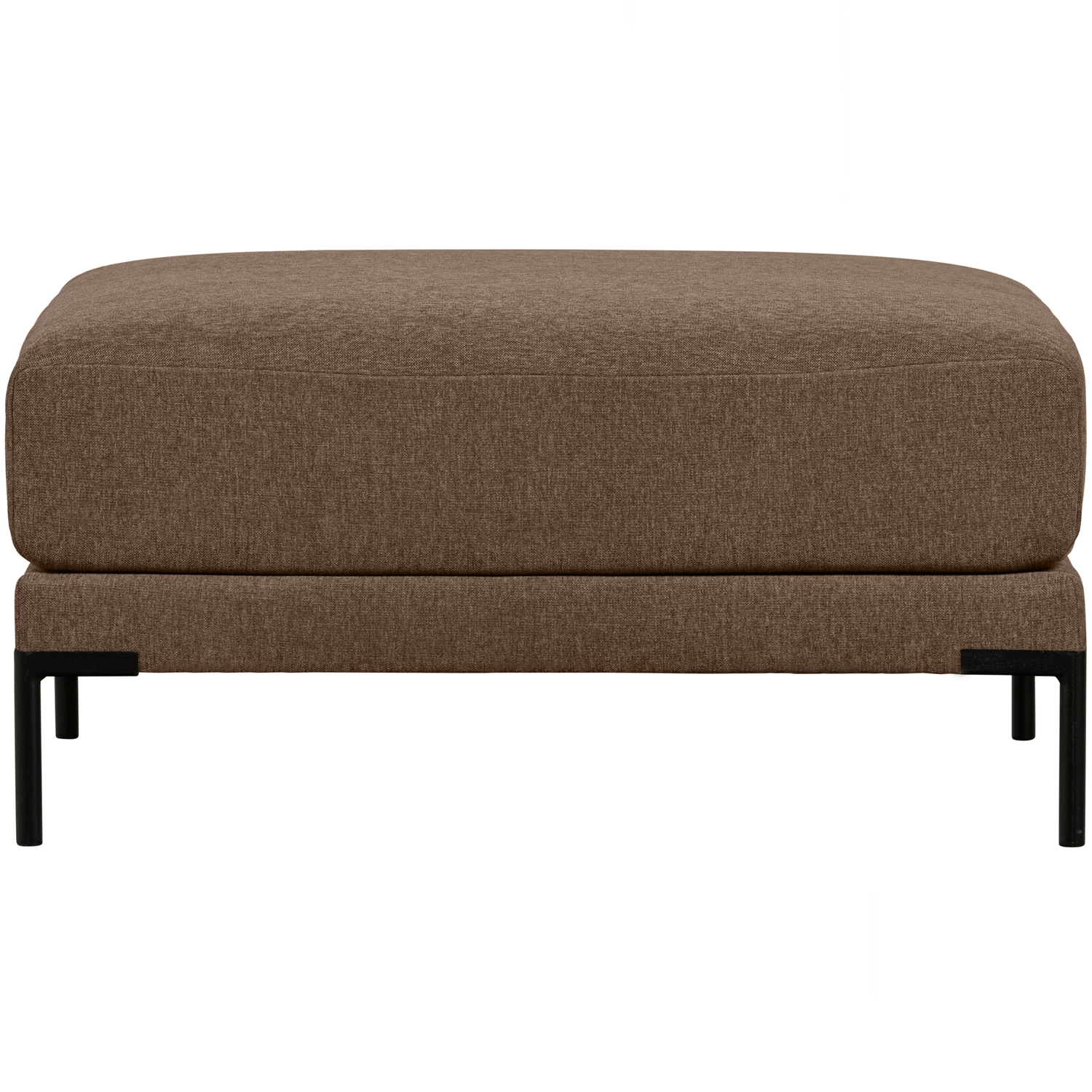 vtwonen poef Couple - Polyester - Chocolade Bruin - 44x50x100