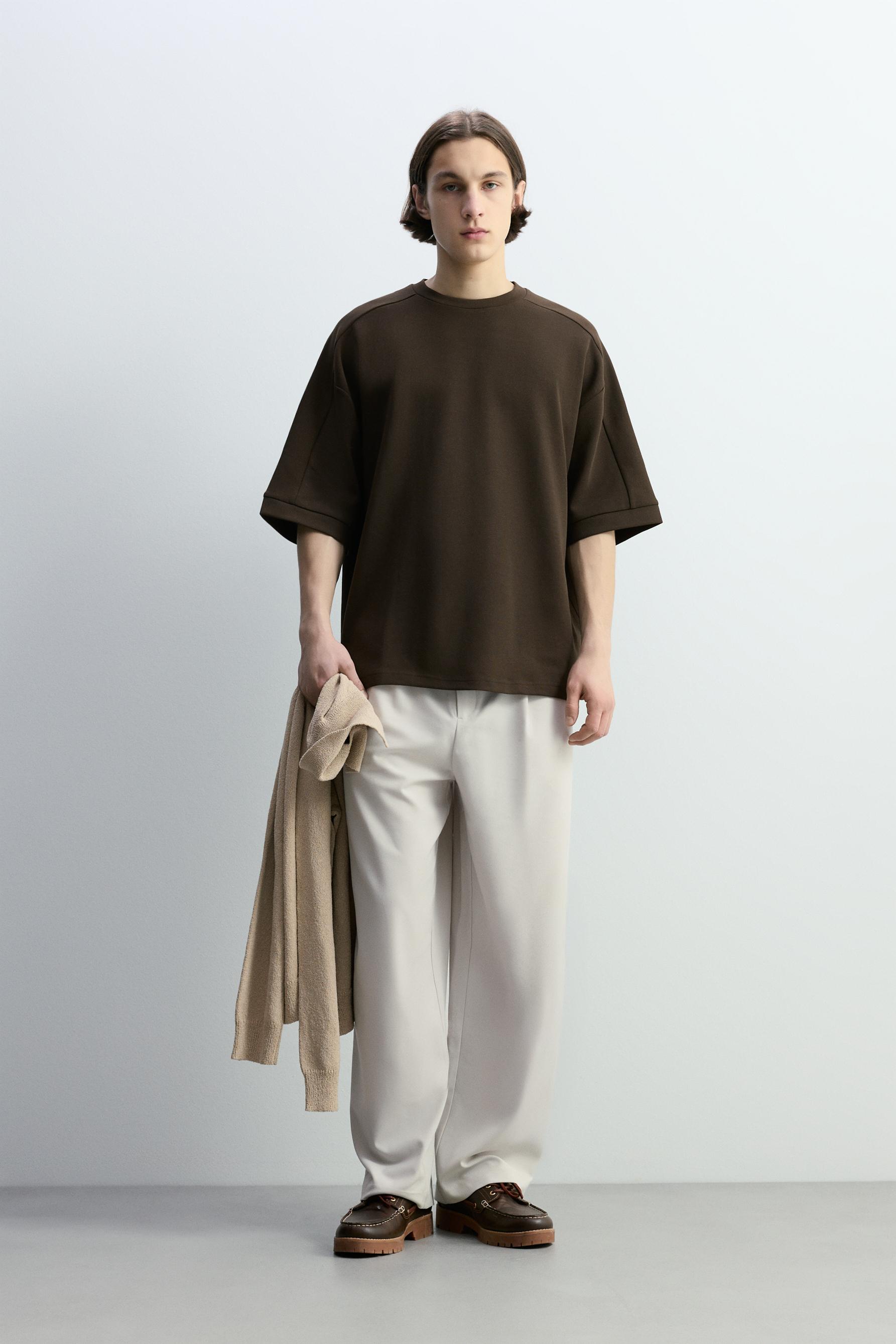 Camiseta heavy interlock