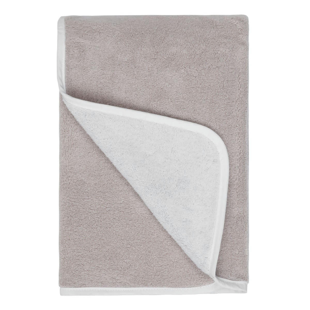 RAMATUELLE - Drap de bain double face éponge zéro twist  sable 70x140 cm