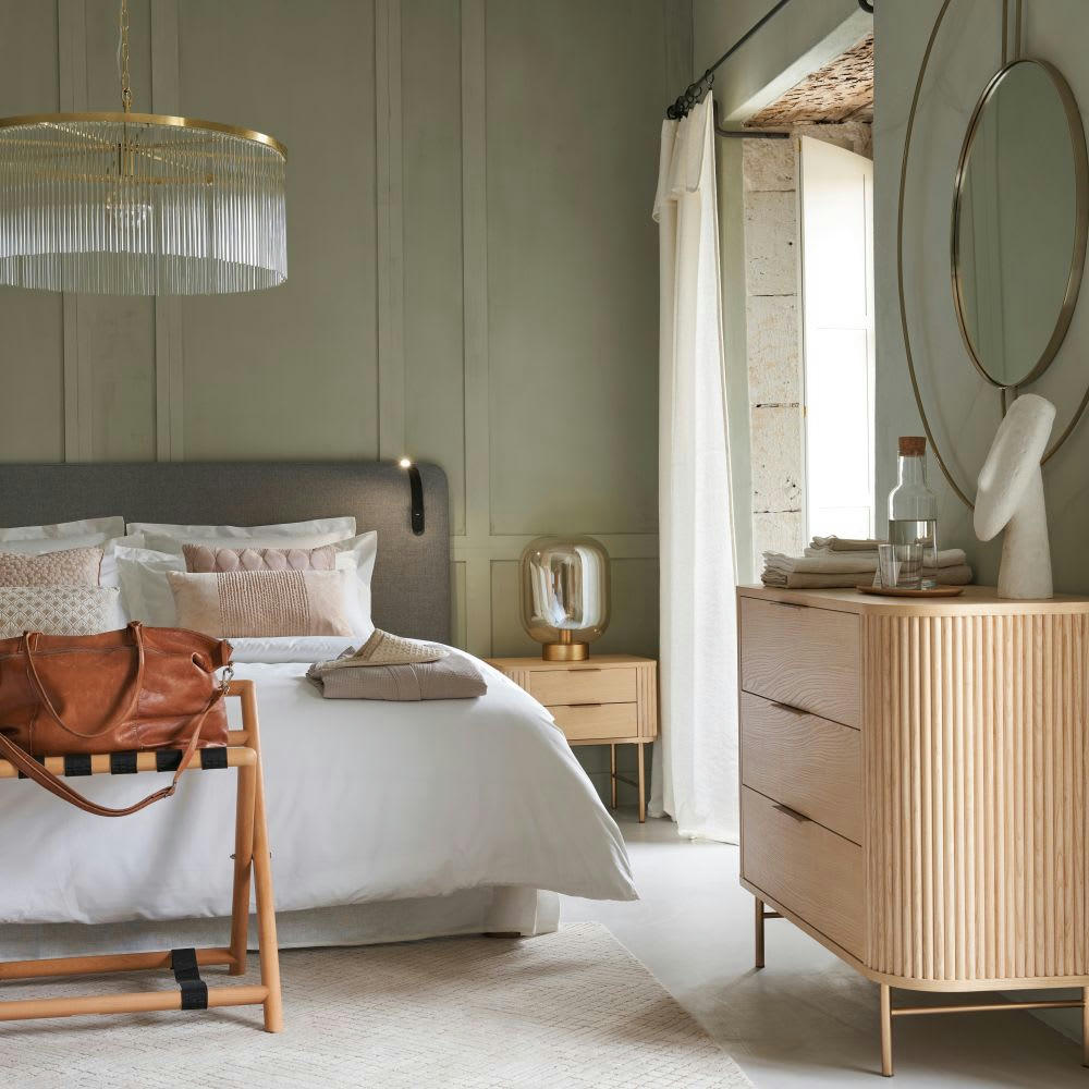 Luce Business - Taie d'oreiller hôtellerie en percale de coton blanc 50x70