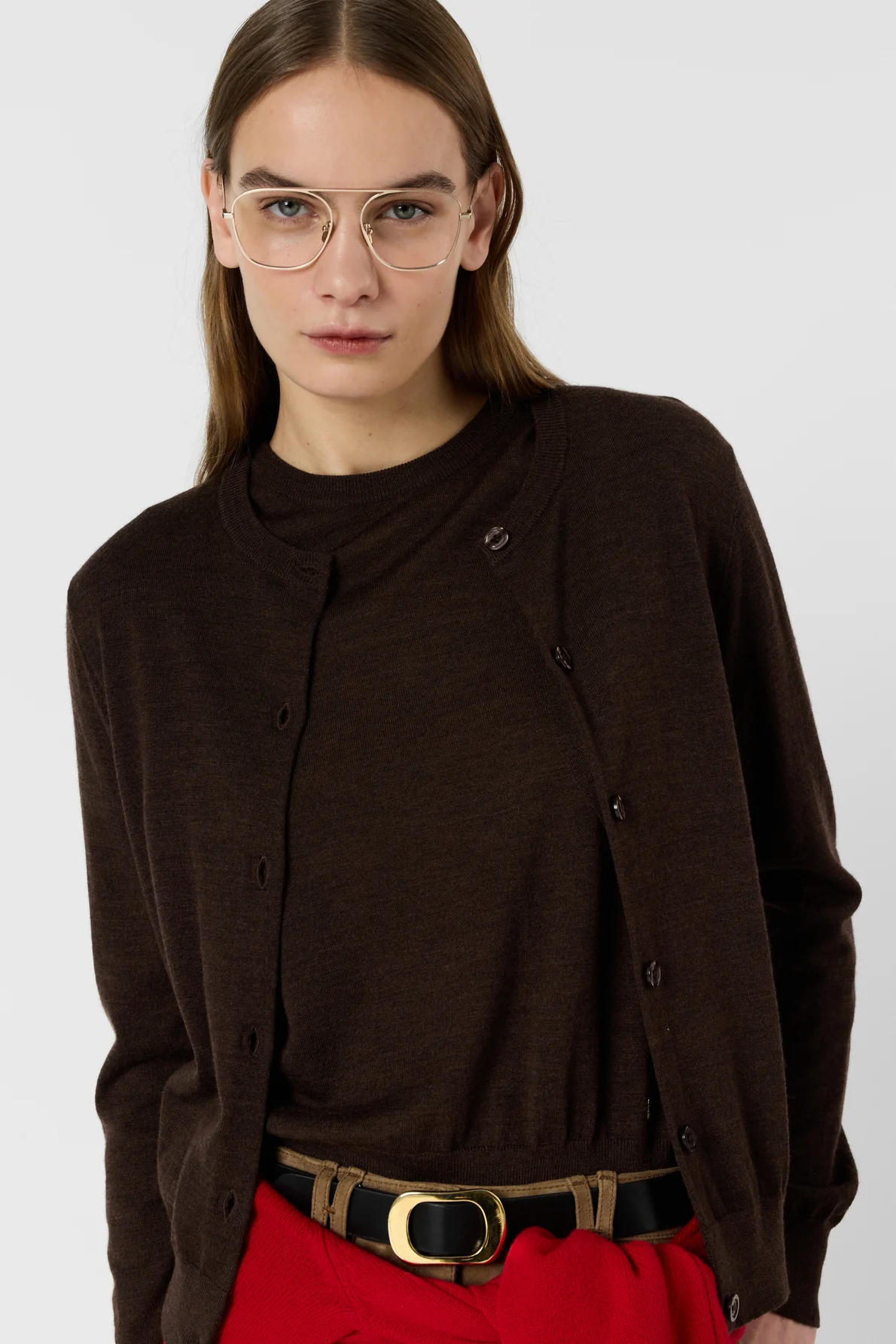Gilet en laine mérinos fine - ESTELLE