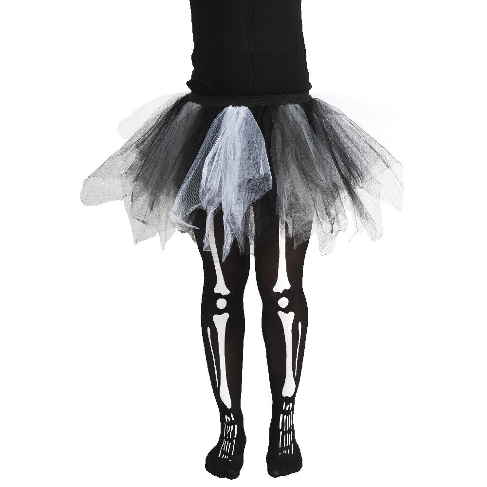 Legging squelette avec tutu Taille M