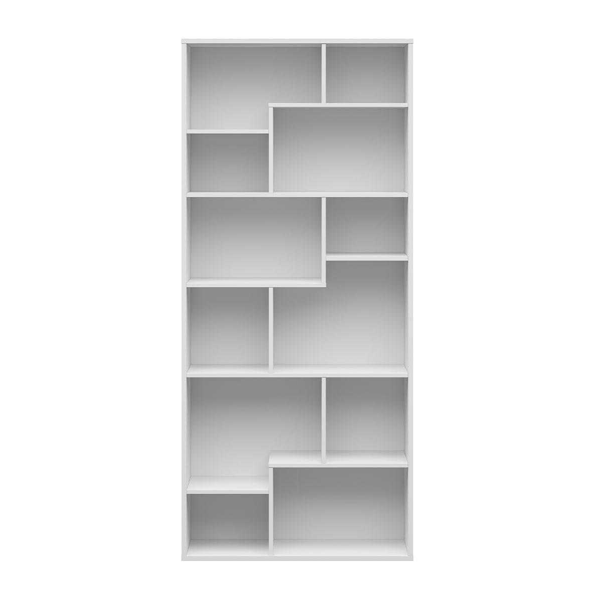 - Bibliothèque 197 cm blanc