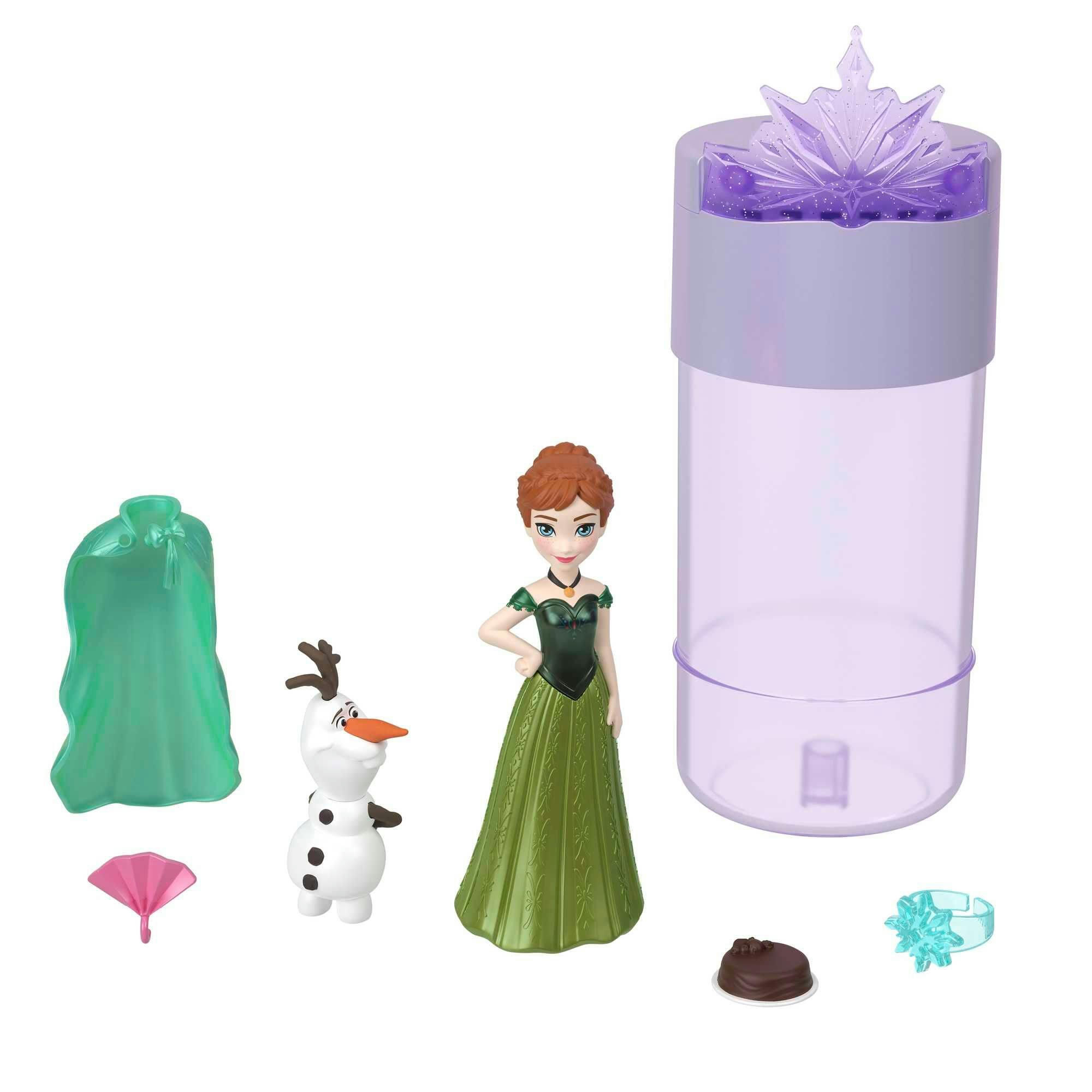 Disney Princess Frozen Snow Powder Colour Reveal Dolls, Assorted Styles, Ages 3+