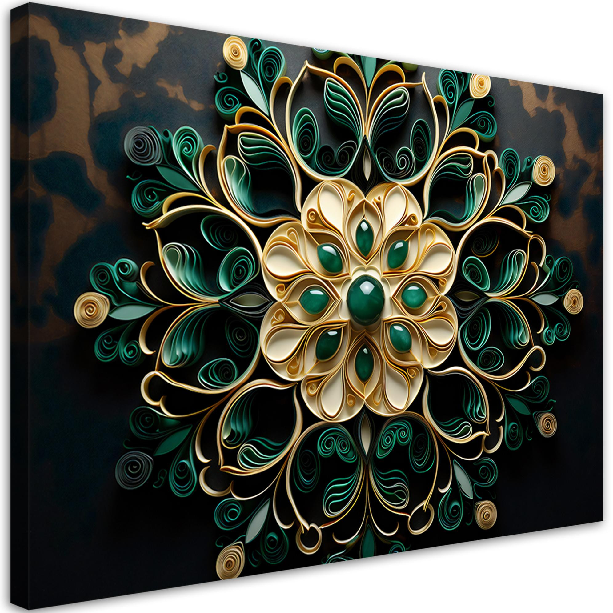 Feeby Obraz AI - Abstrakcja diament 60x40