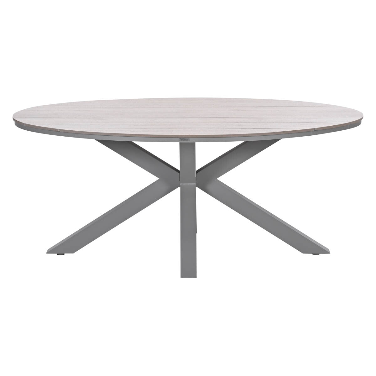 Garden Impressions tuintafel Tulli light teak vironwood - 180x115 cm - ovaal
