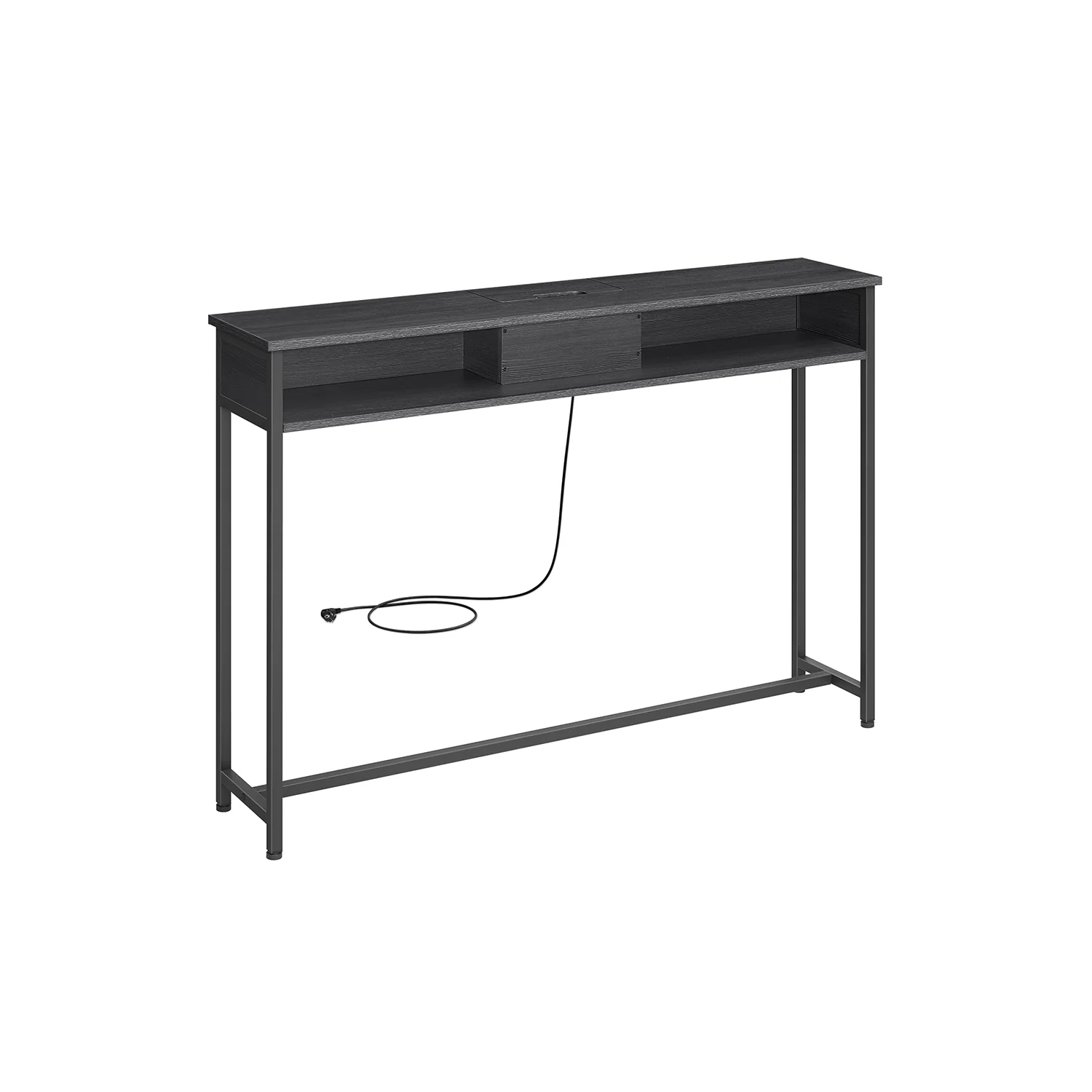 Table console avec multiprise