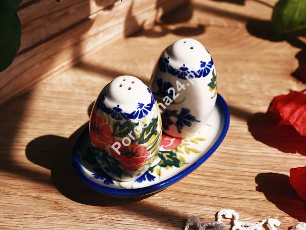 Komplet do przypraw Bolesławiec - Maki Smolińskiej gat. I