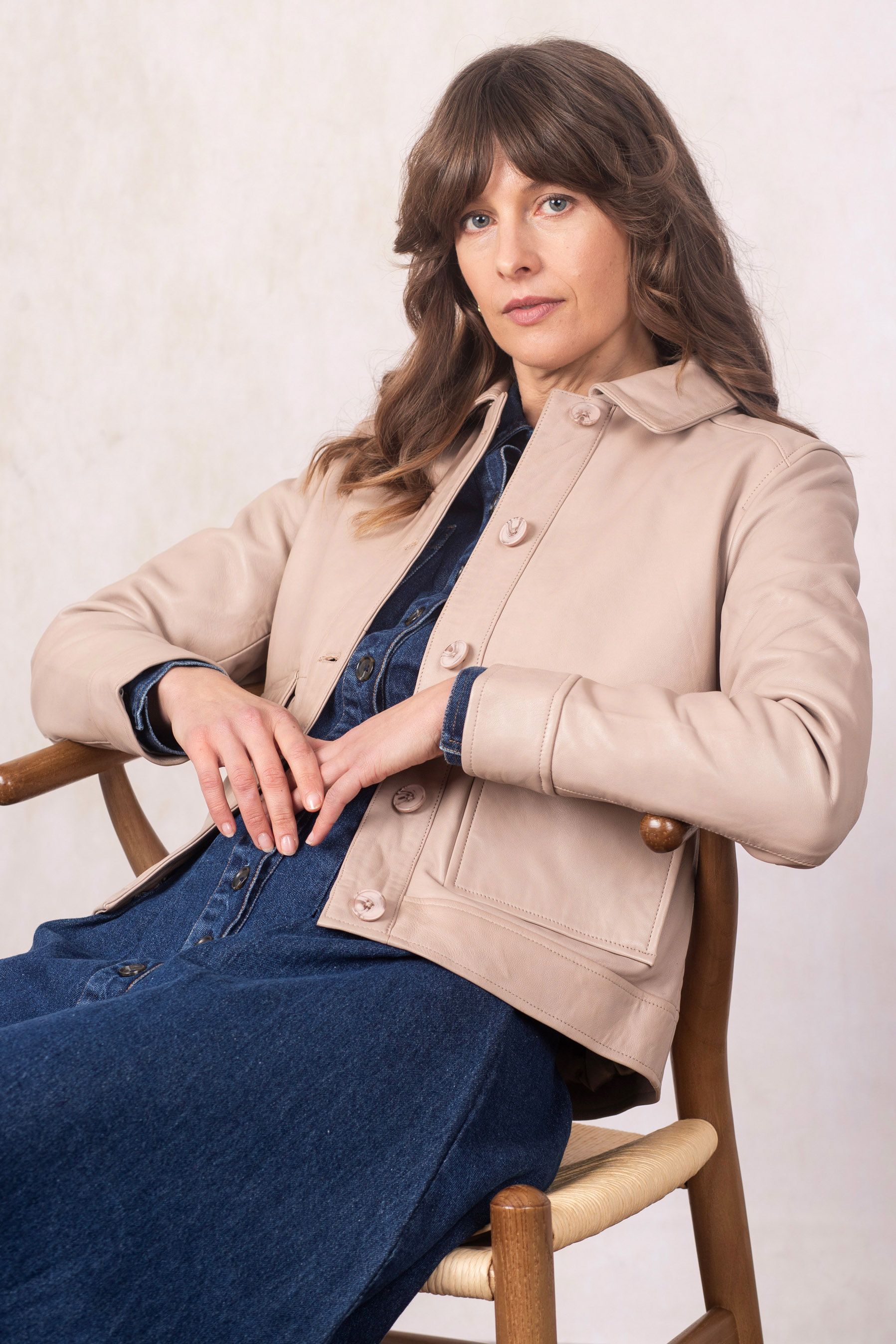 Lakeland Leather Brathay' Collared Leather Jacket