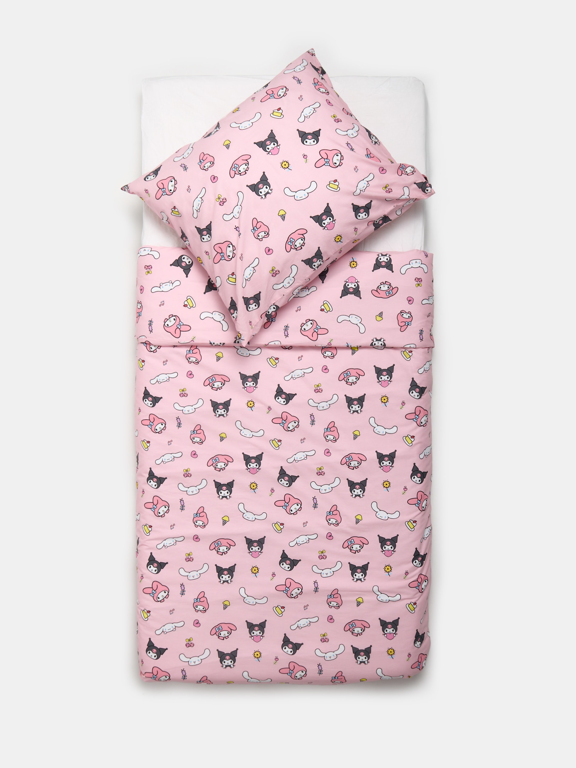 Komplet bawełnianej pościeli Hello Kitty and Friends