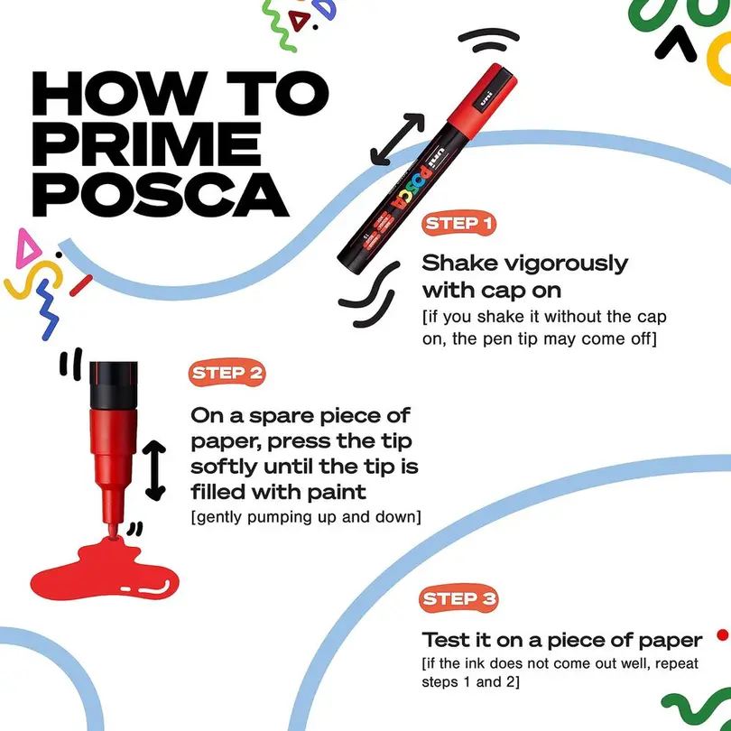 Filzstifte Posca