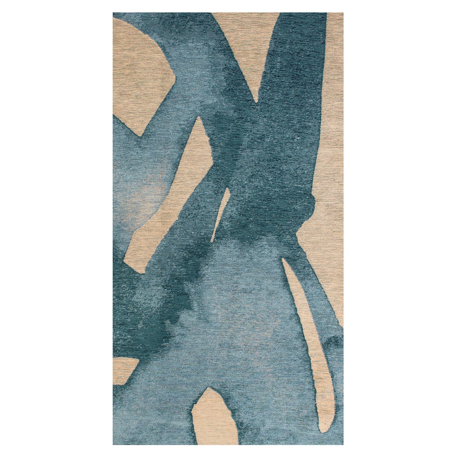 Lola&Moi vloerkleed Lagoon Blue - blauw - 80x150cm