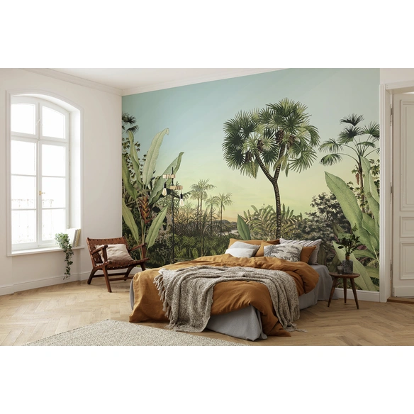 Vliestapete »Oasis«, Breite 350 cm, seidenmatt