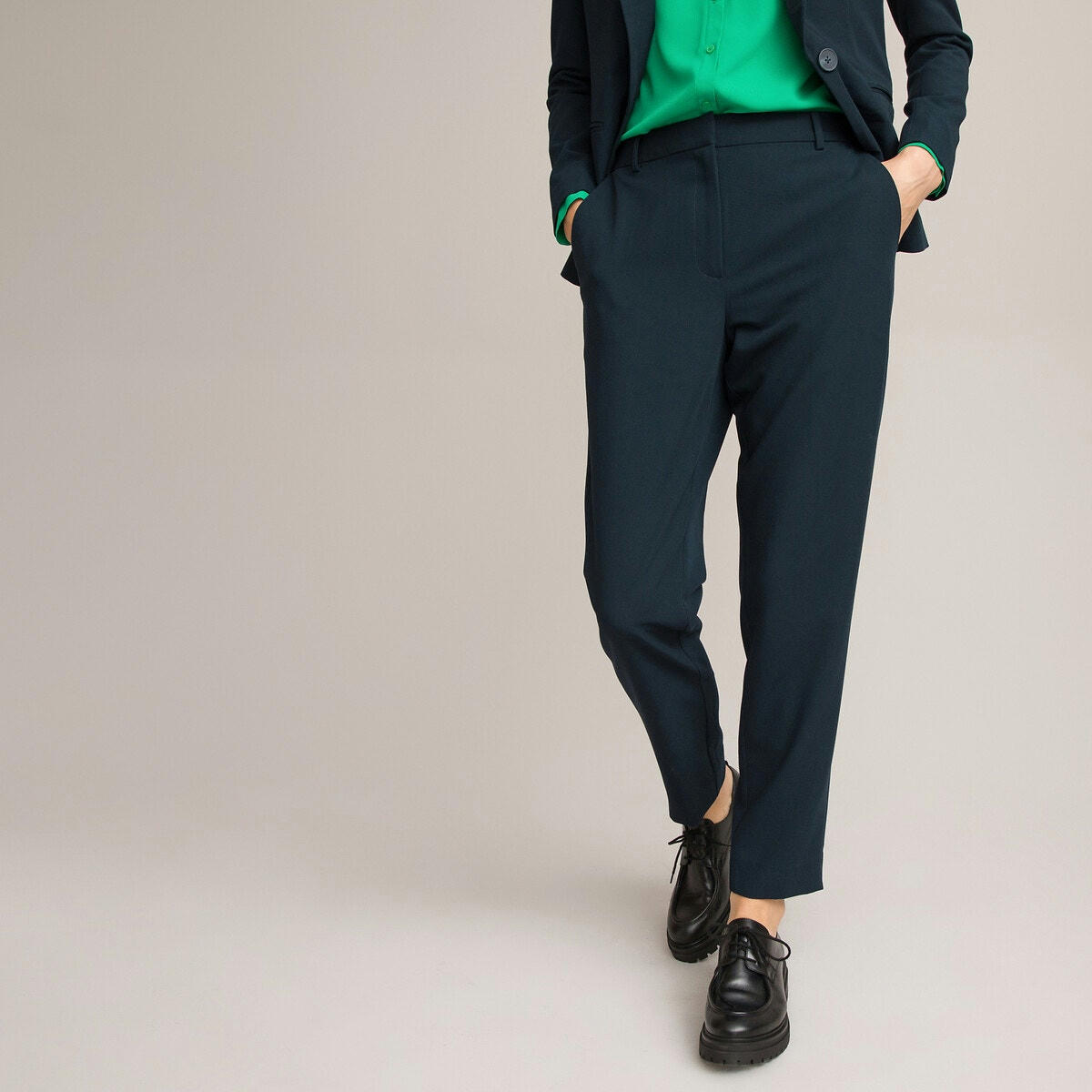 Pantalon cigarette, longueur 7/8ème