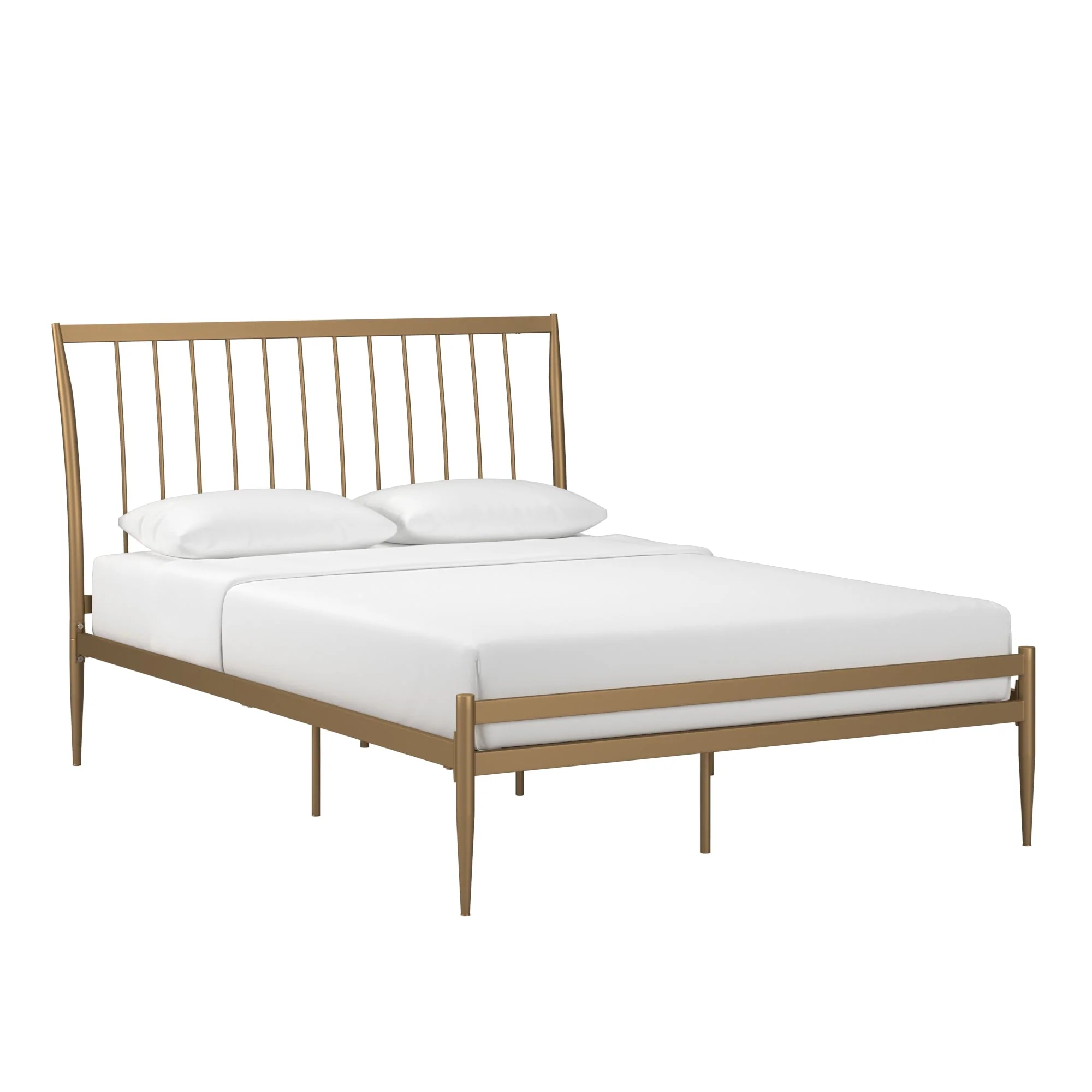 Parkcrest Gold Metal Bed by iNSPIRE Q Bold