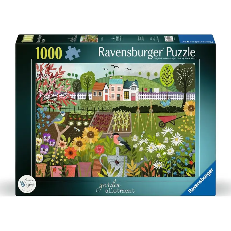 Puzzle 1000er-Set Garden Allotment