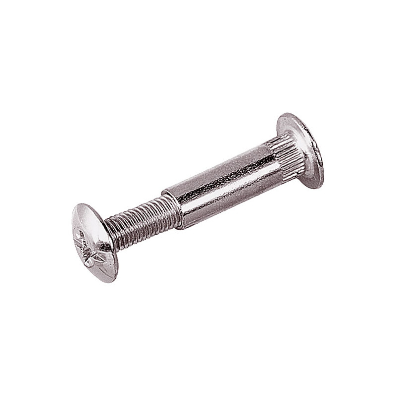 Boulon d'assemblage en acier zingué M4 8 pièces TEKNIBOX