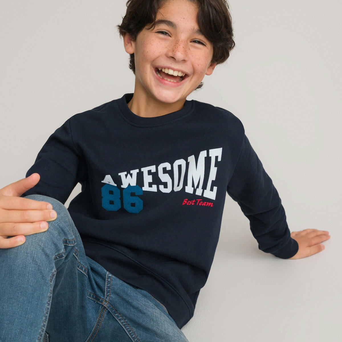 Sweat en molleton doux