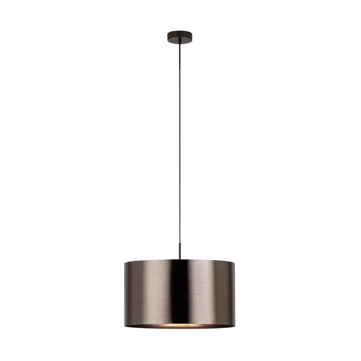 Stars of Light hanglamp Saganto 1 - 1-lichts - e27 - ø45 cm - bruin/koperkleurig
