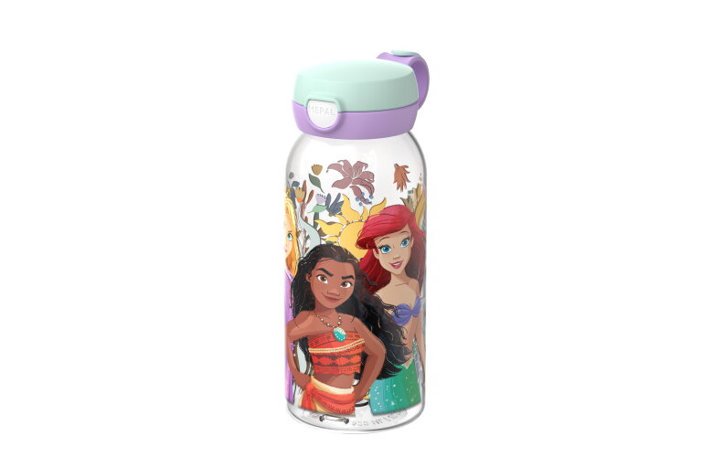 Campus drinkfles met flipdop 600 ml - Princess Power