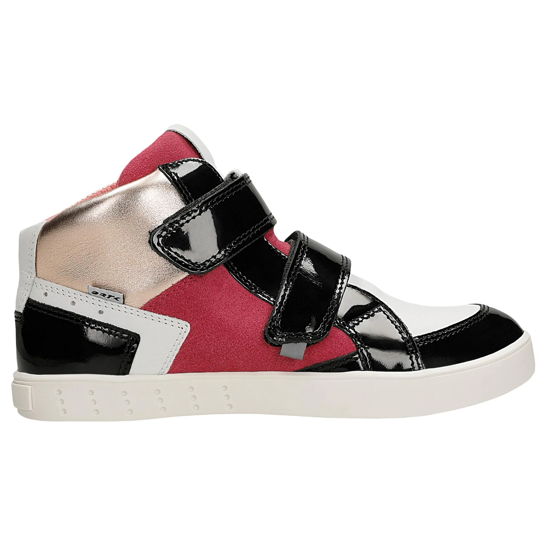 Sneakers BARTEK 27414-023, dla dziewcząt, biało-czarny