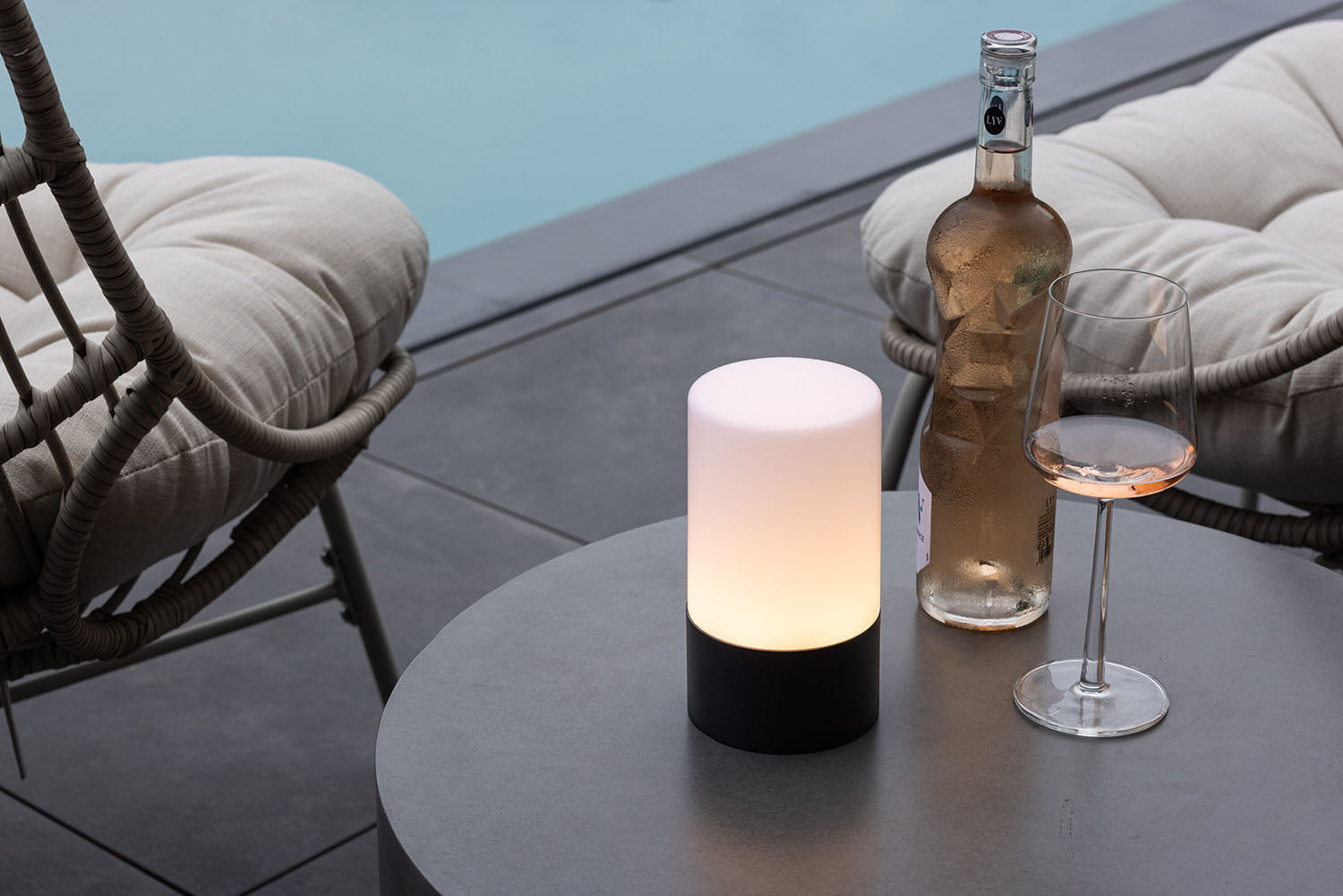 Rebellenclub Tican Buitenlamp - ø10cm - Zwart