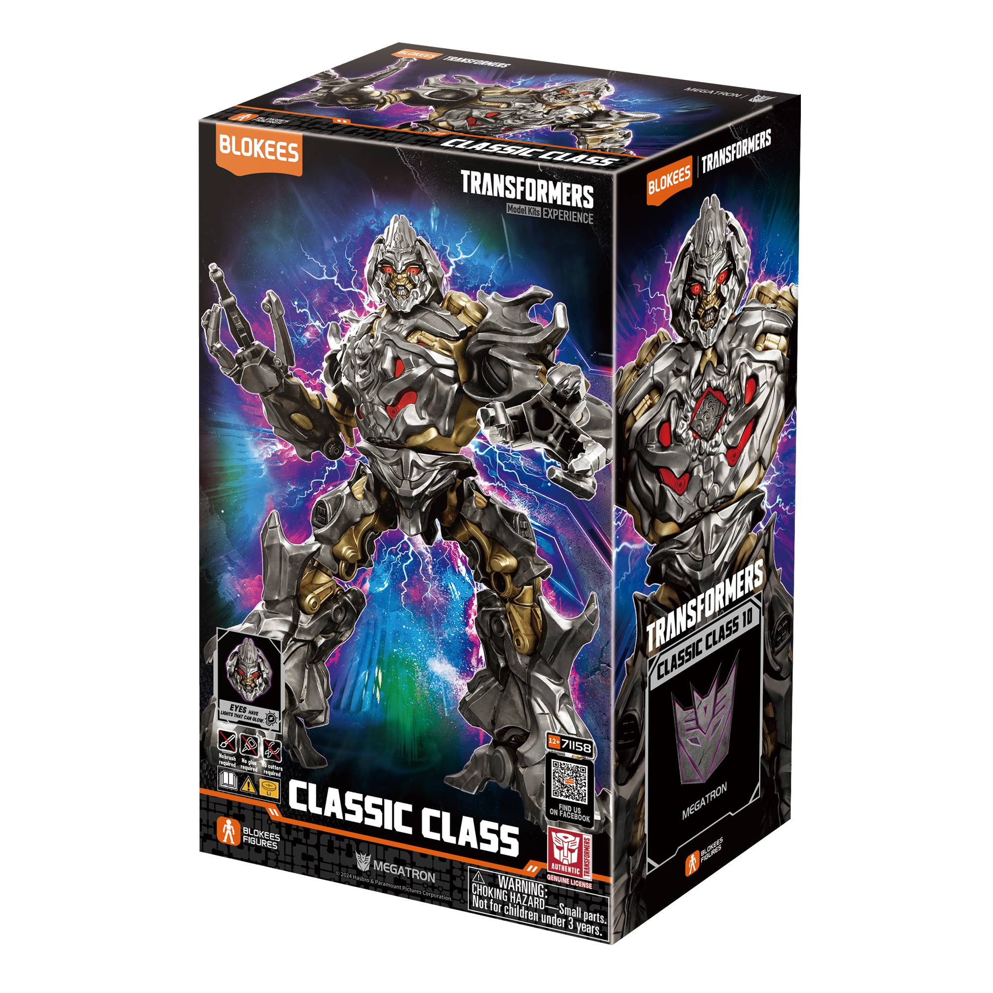 Blokees Transformers Classic Class Megatron Model Kit
