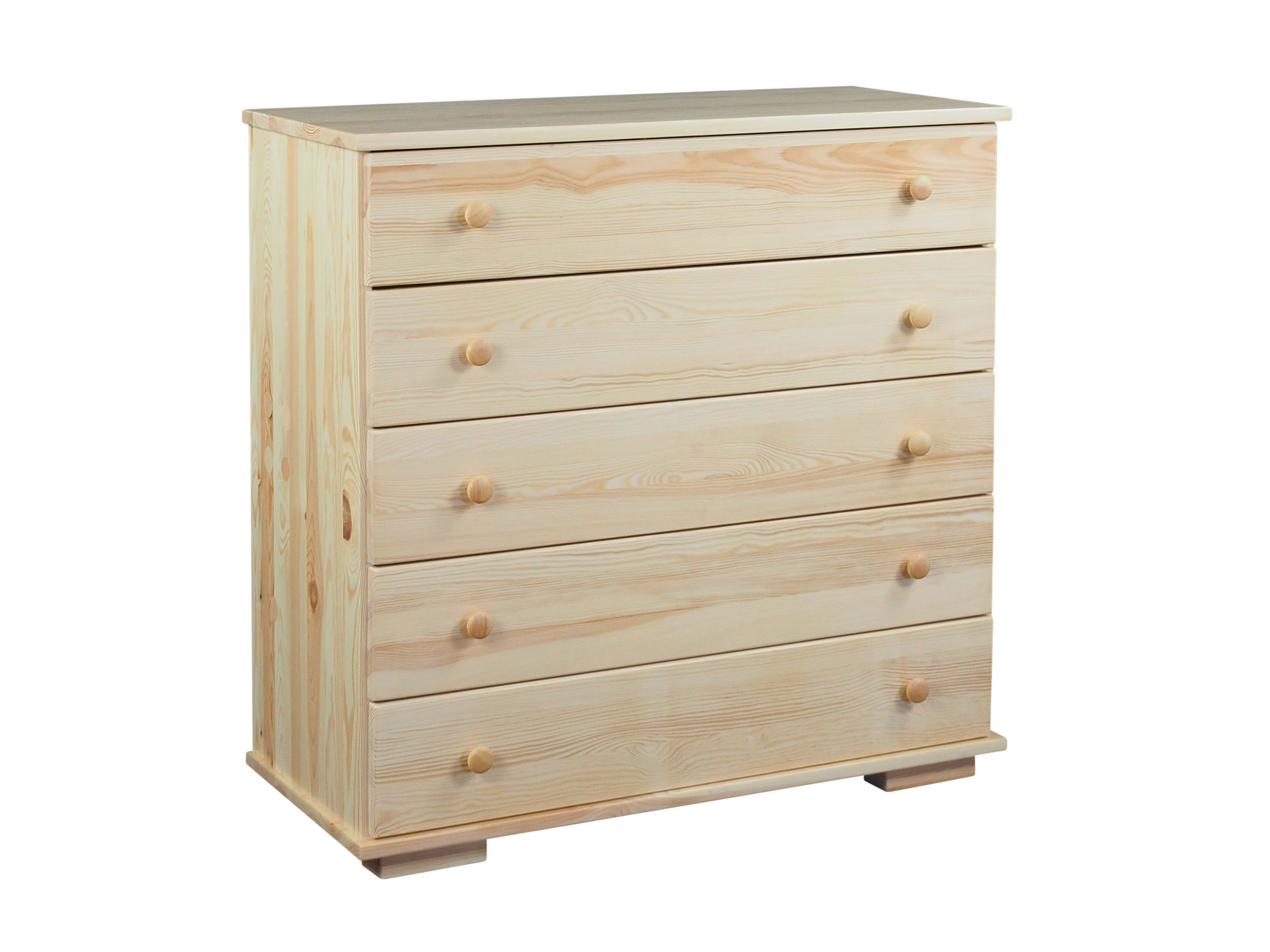 Komoda drewniana IV MODERN, kolor sosnowy