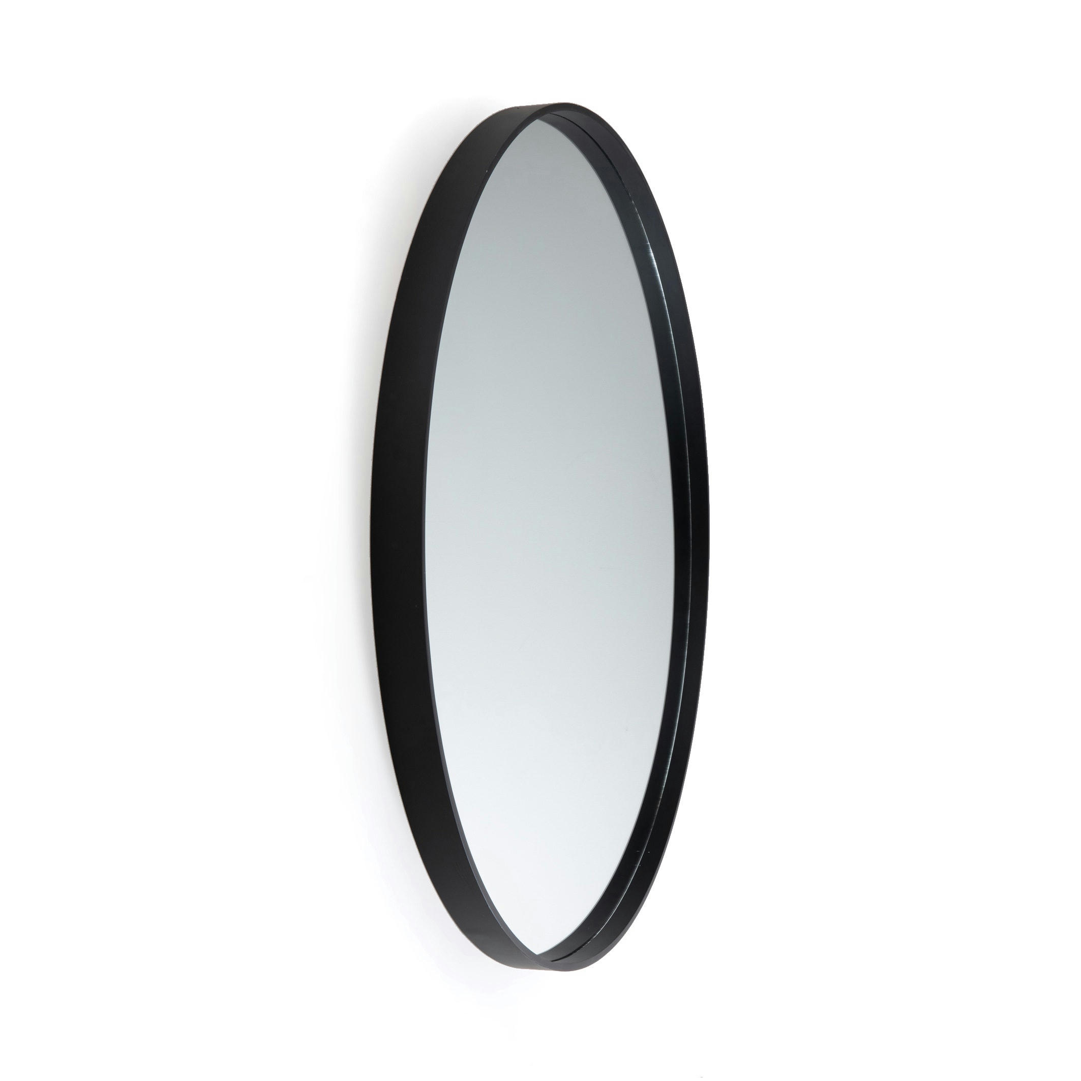 Miroir rond noir Ø100 cm, Alaria