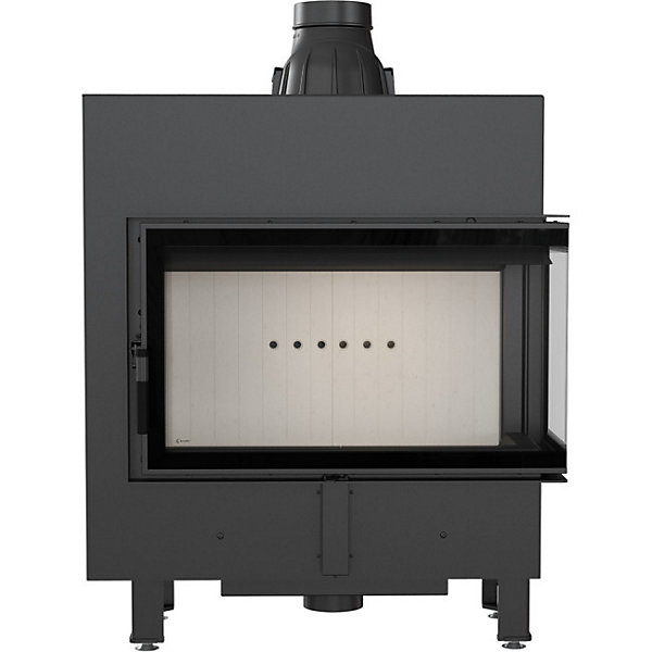 Insert cheminée LUCY 14 BS SLIM vitre à droite