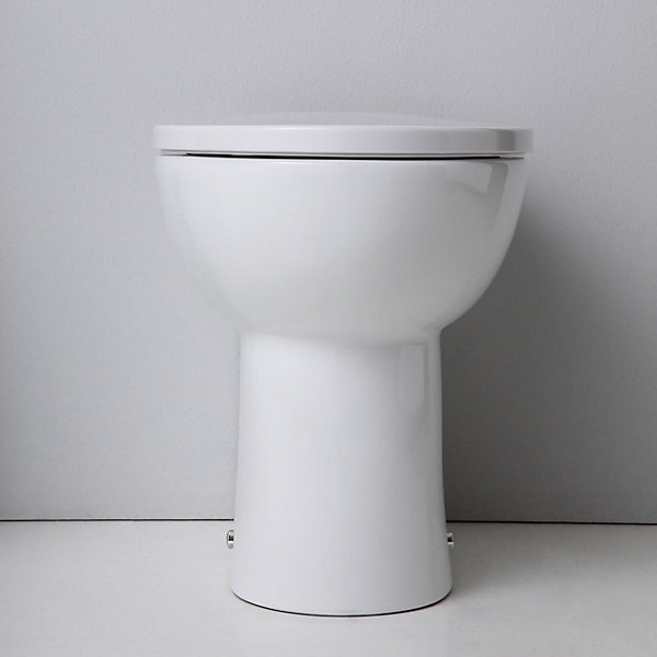 Cuvette De Toilette Patascoss En Céramique Blanche De Qualité Supérieure, À Encastrer.