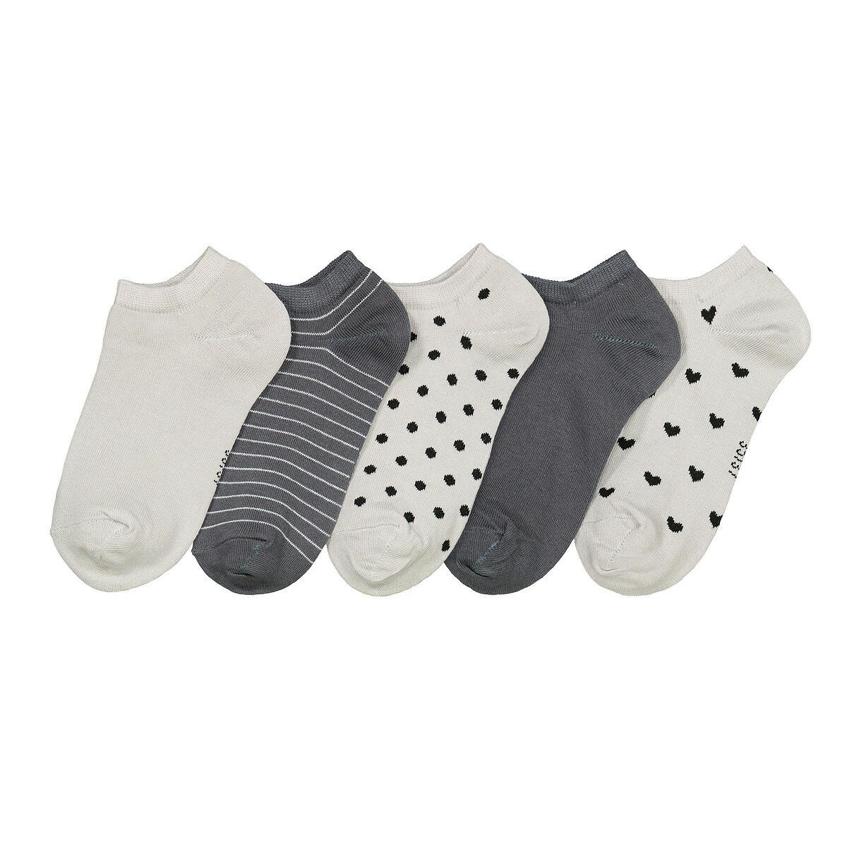 Lot de 5 socquettes