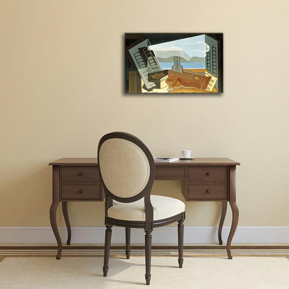- Tableau impression sur toile La Fenêtre Ouverte Juan Gris 50x70cm