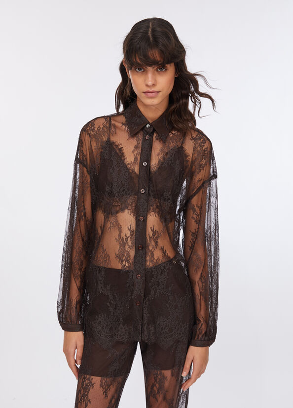 Camicia in pizzo