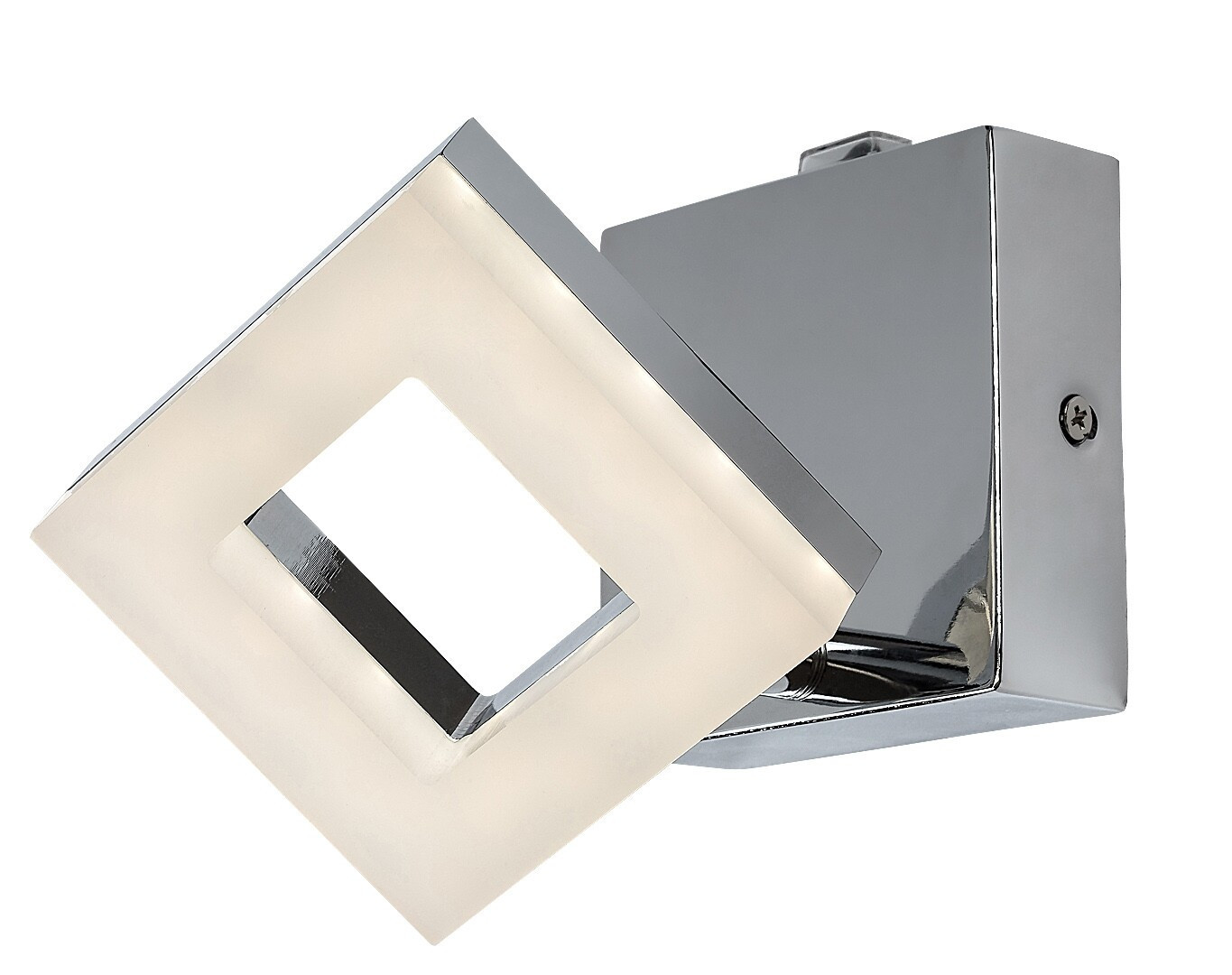 Kinkiet BLAS nad lustro srebrny LED 1x5W 530lm wym:9x9x16cm IP44 Rabalux