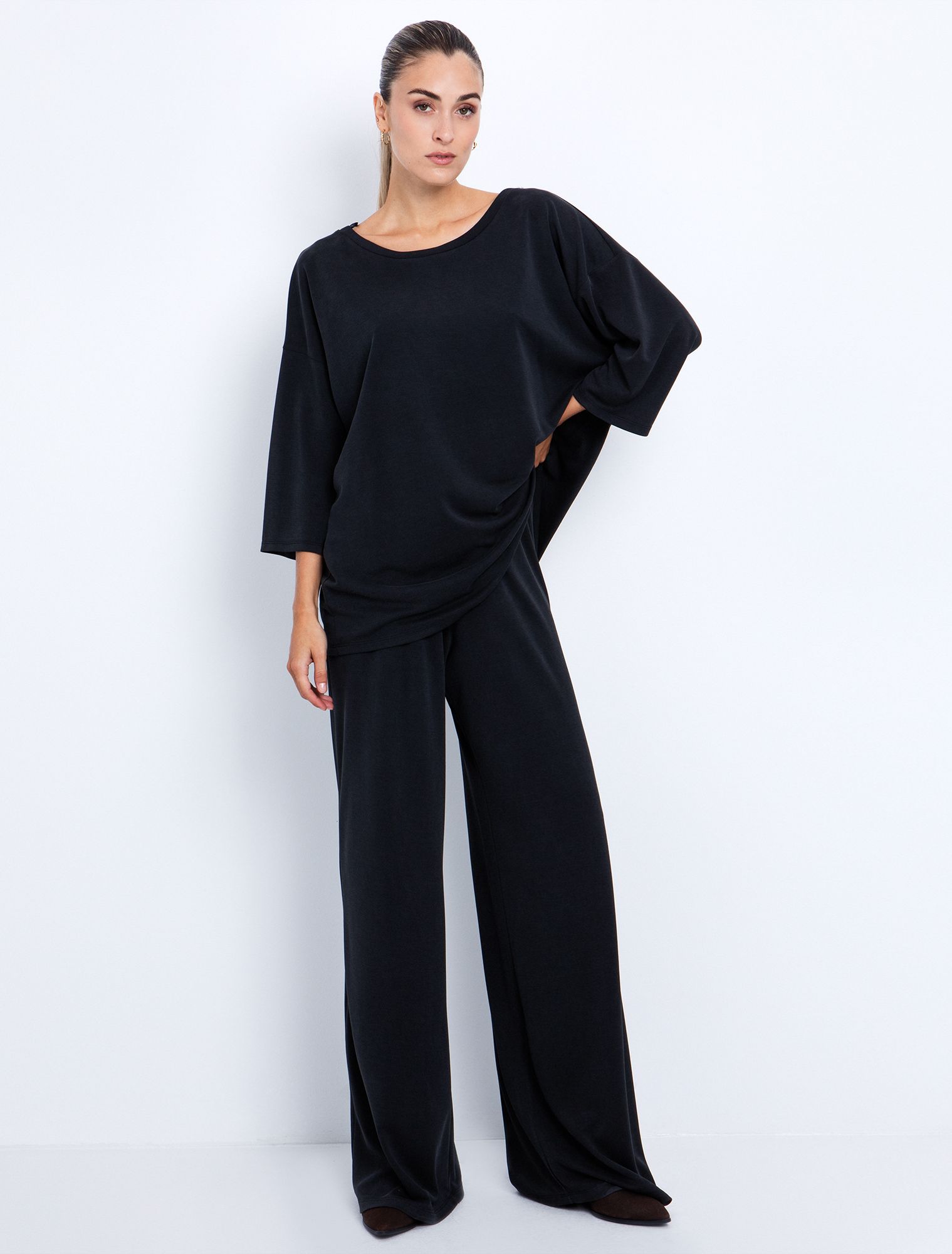 Μπλούζα με μείγμα από modal